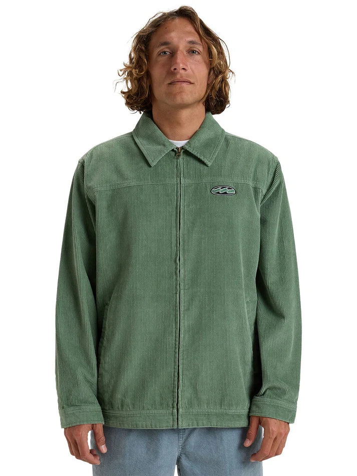 Bad Dog Corduroy Jacket in Moss