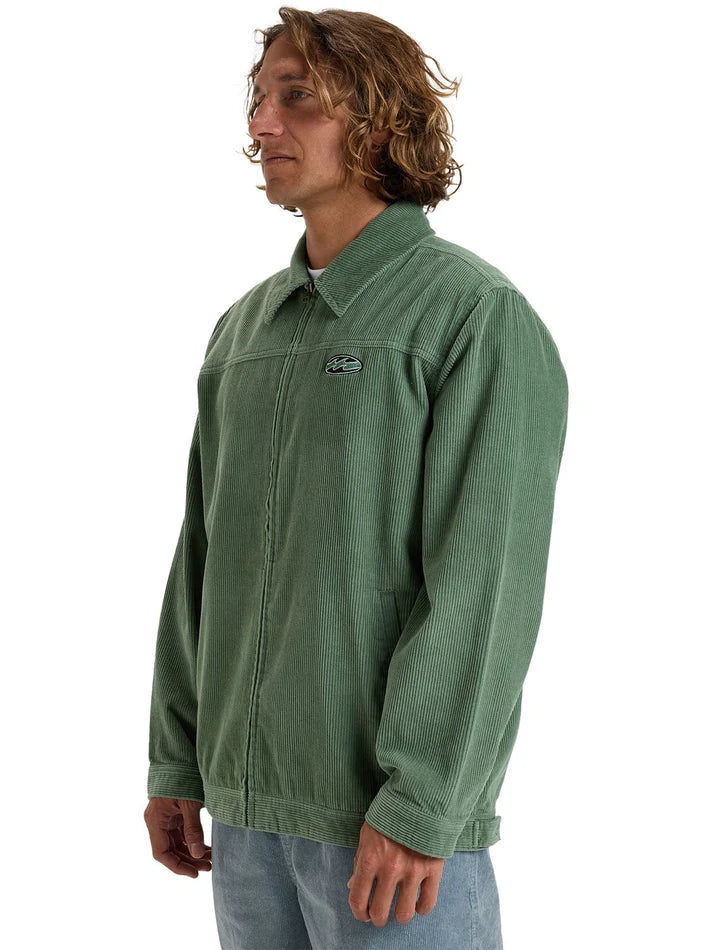 Bad Dog Corduroy Jacket in Moss