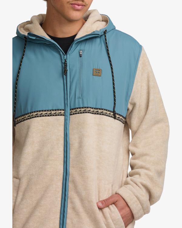 Boundary Lite Polar Fleece in Bleached Sand