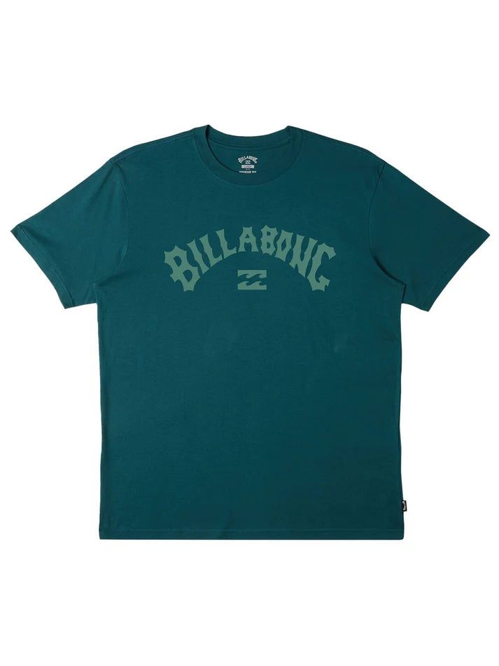 Kids Arch Wave SS Tee in Real Teal