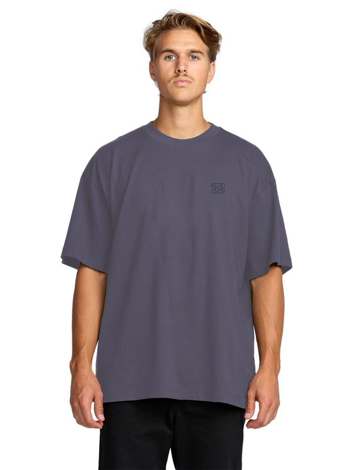 OG Wave Wash SS Tee in Graystone