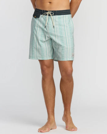 Riverside Garage Beachshort in Stone Blue