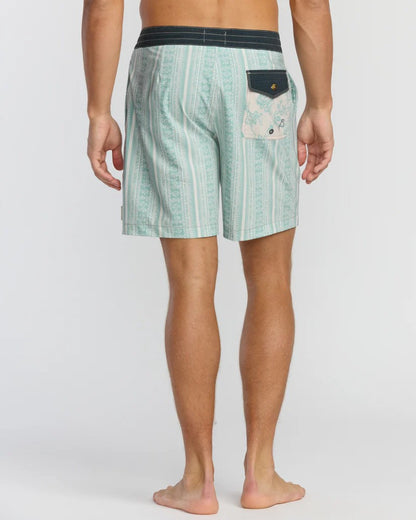Riverside Garage Beachshort in Stone Blue
