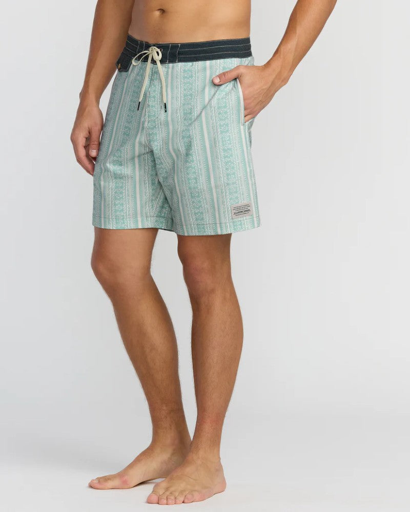 Riverside Garage Beachshort in Stone Blue