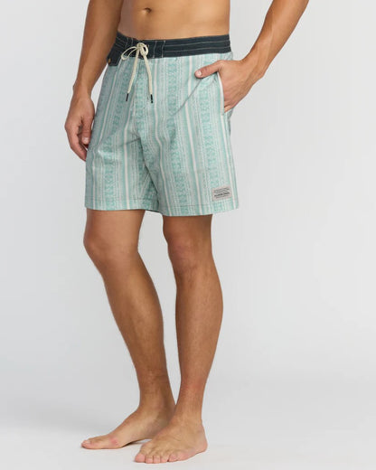 Riverside Garage Beachshort in Stone Blue