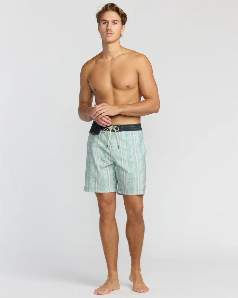 Riverside Garage Beachshort in Stone Blue