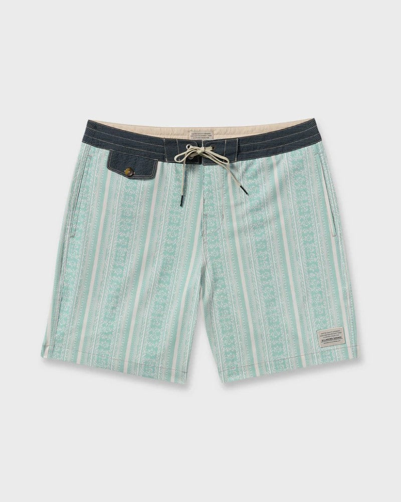 Riverside Garage Beachshort in Stone Blue
