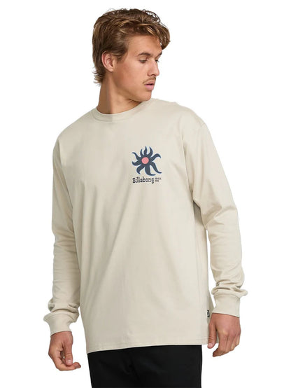 Solar Regular LS Tee in Bleached Sand