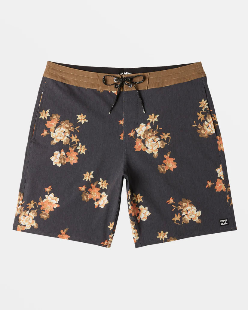 Sundays Lo Tide 19" Boardshorts in Asphalt