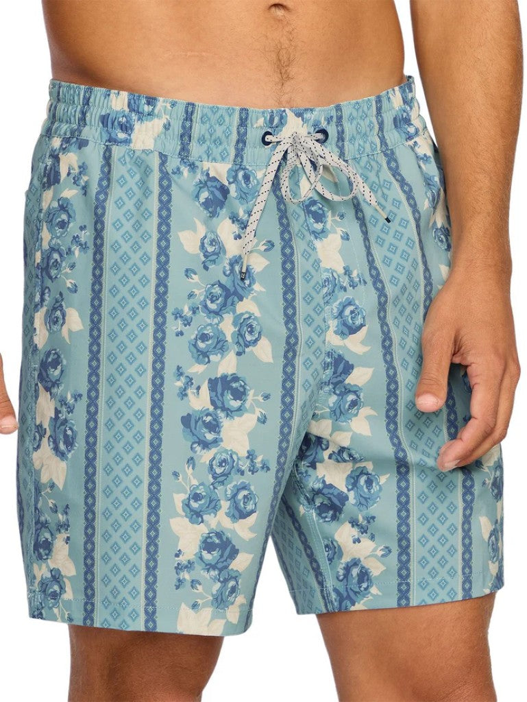 Sundays Volley Short in Blue Shadow