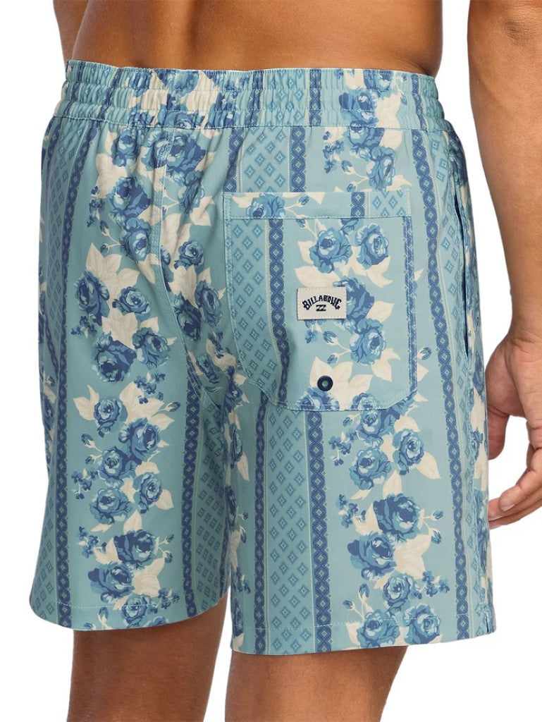 Sundays Volley Short in Blue Shadow