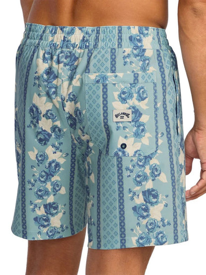Sundays Volley Short in Blue Shadow