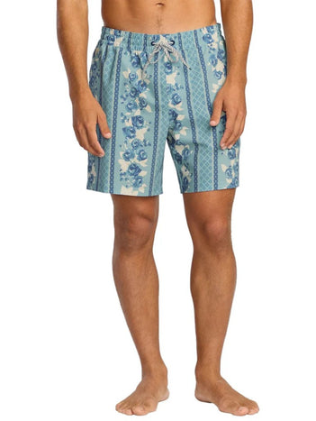 Sundays Volley Short in Blue Shadow