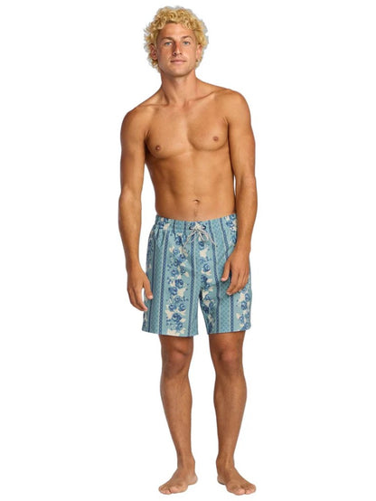 Sundays Volley Short in Blue Shadow