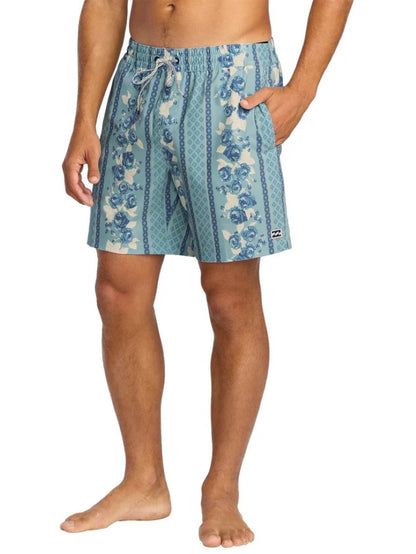 Sundays Volley Short in Blue Shadow