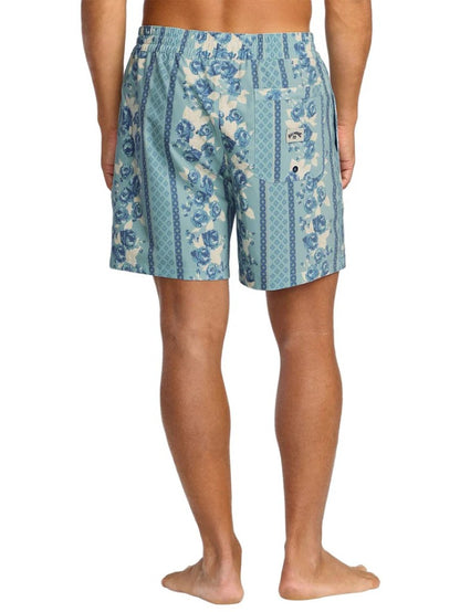 Sundays Volley Short in Blue Shadow