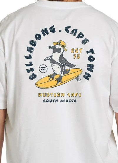 Surfs Up SS Tee in Whitecap