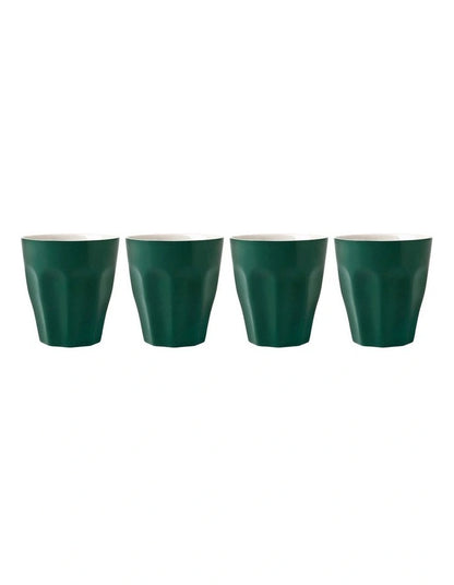Blend Sala Latte Cups in Forest Green