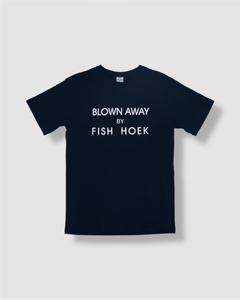 "Blown Away" Unisex Navy Tee