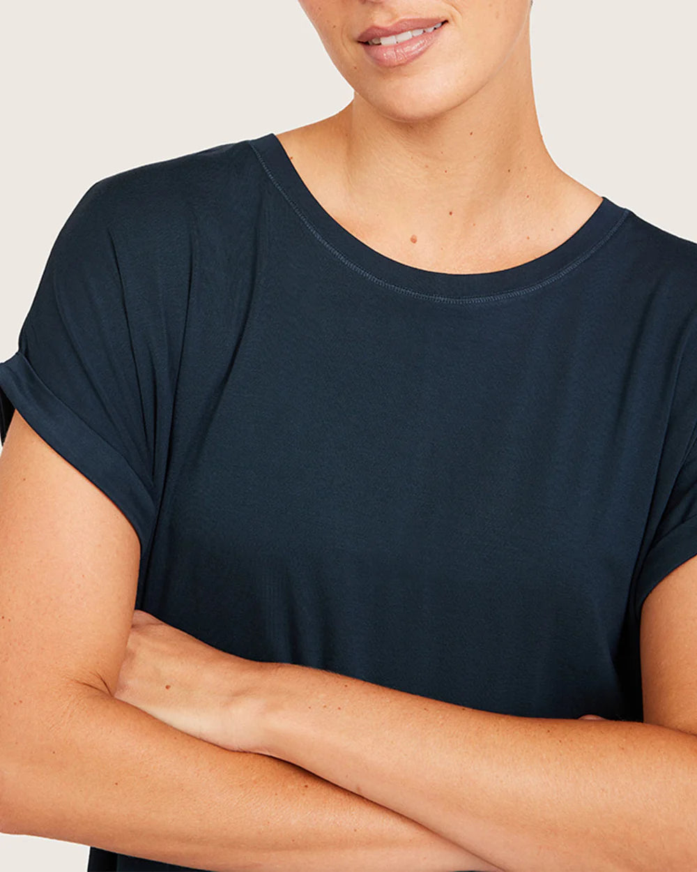 Downtime Lounge Top in Midnight