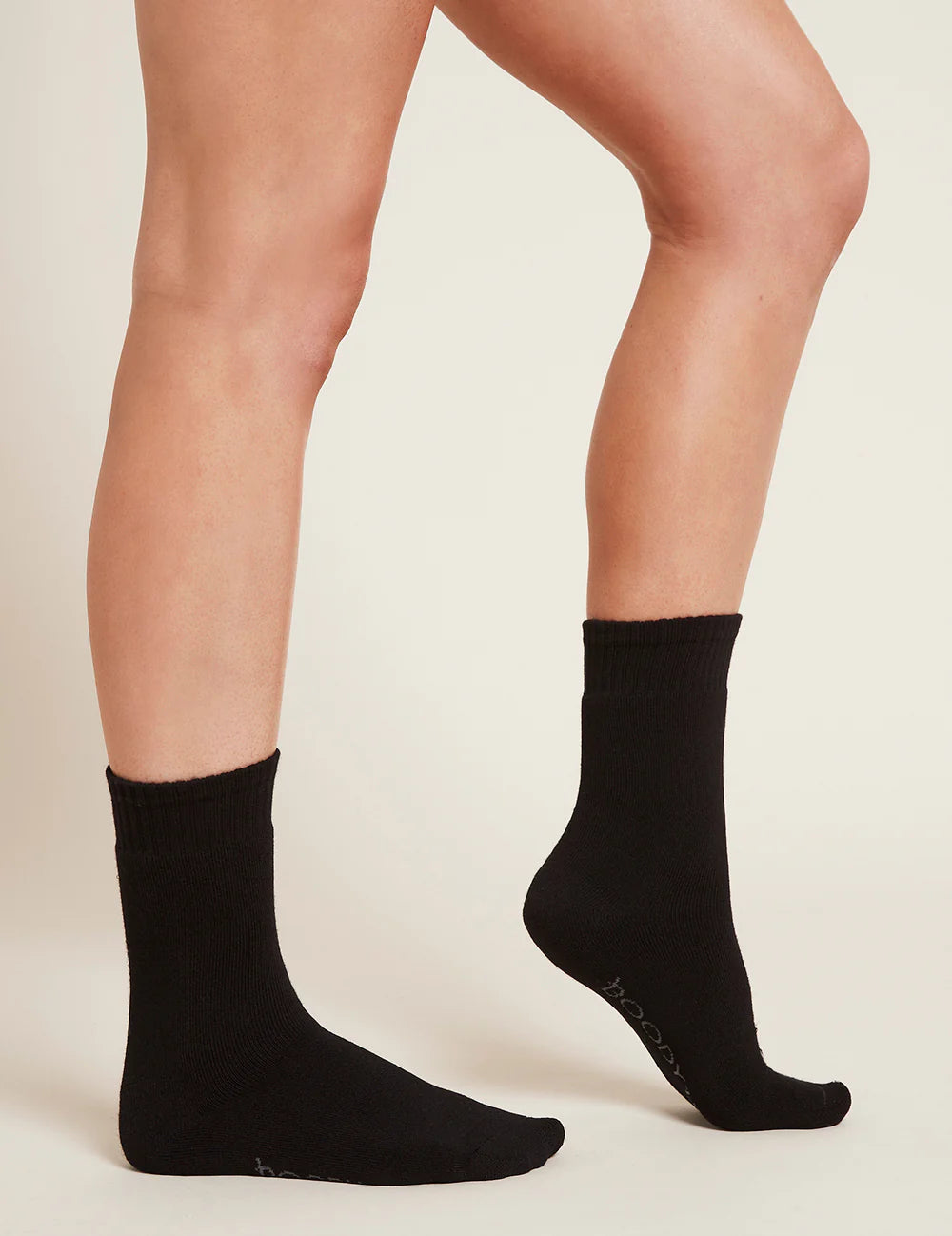 Crew Boot Socks in Black