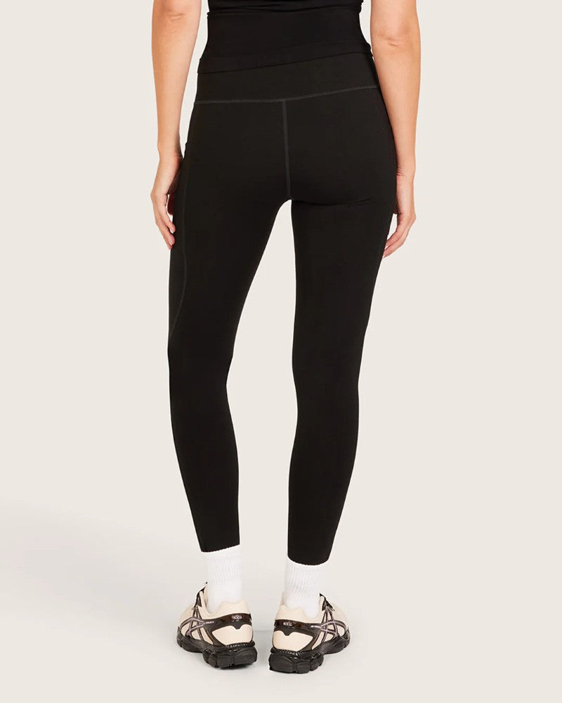 Forme High Waist Pocket Leggings in Black