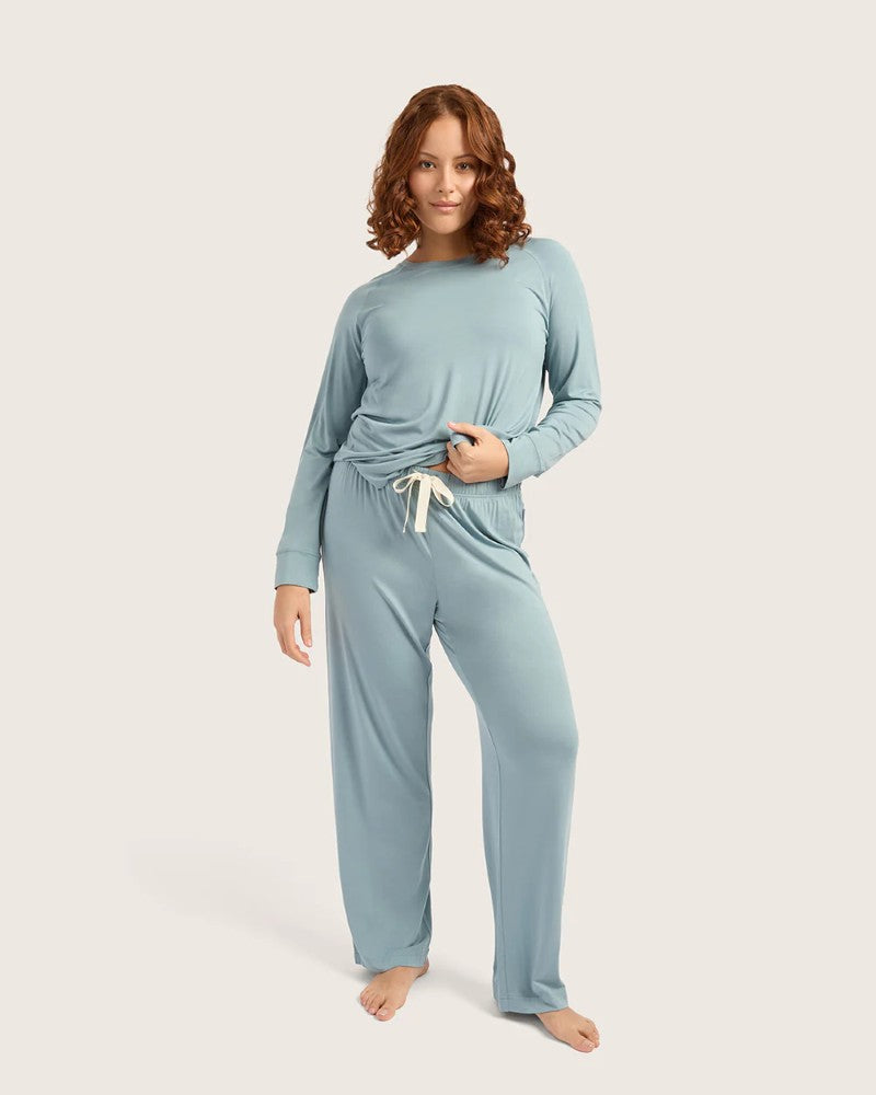 Goodnight Sleep Pants in Mineral Blue