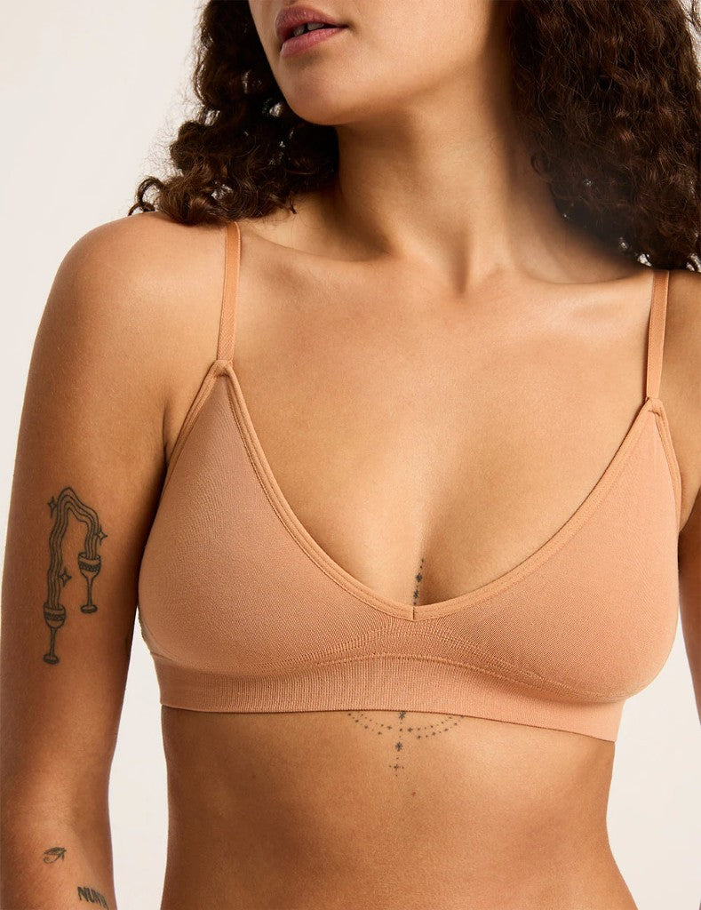 LYOLYTE® Triangle Bralette in Dune