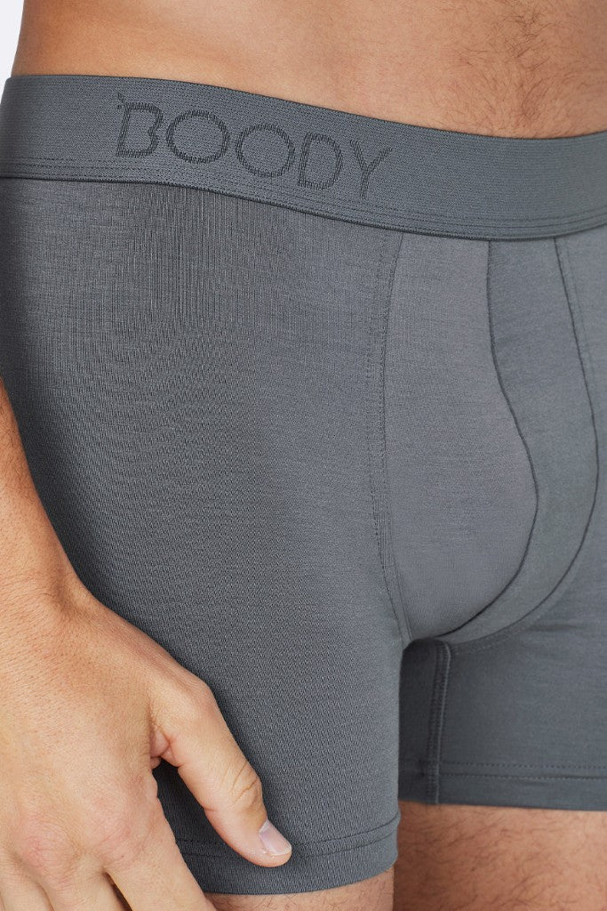 Bamboo Everyday Boxers in Ash
