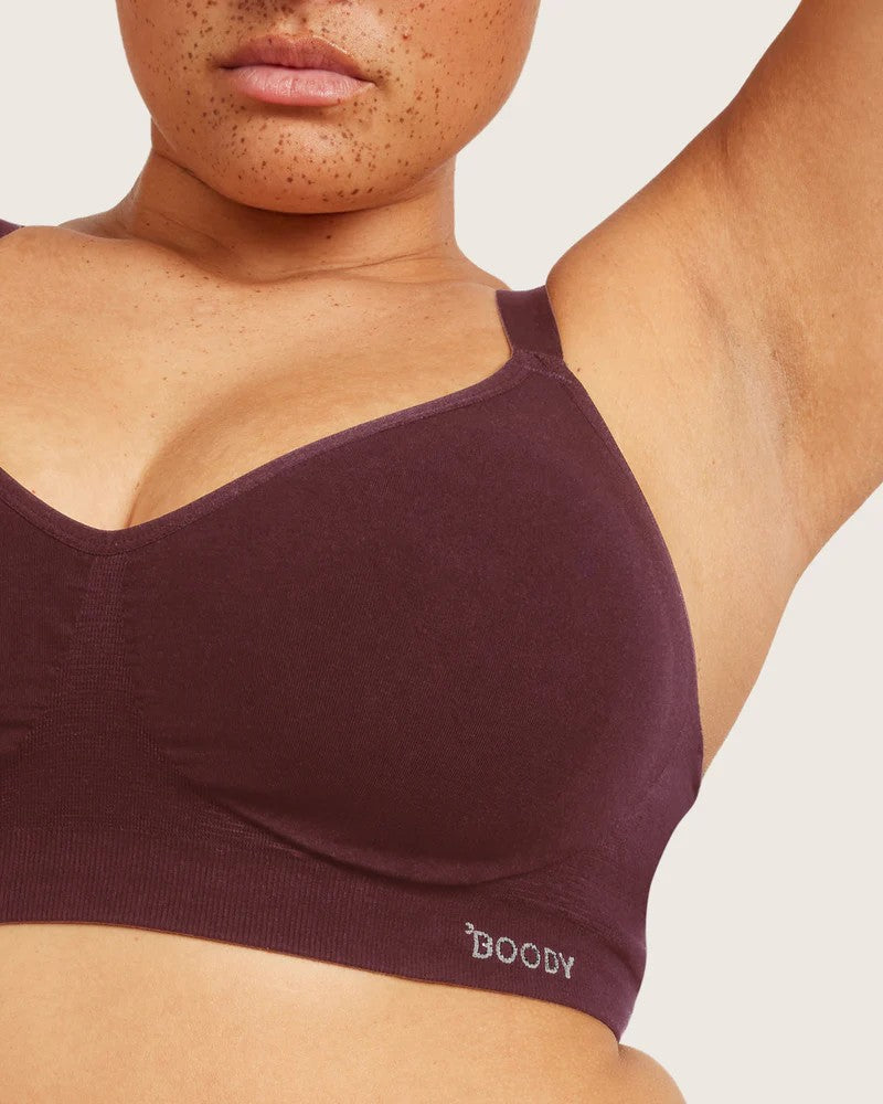 Wireless Full Bust T-Shirt Bra in Mulberry