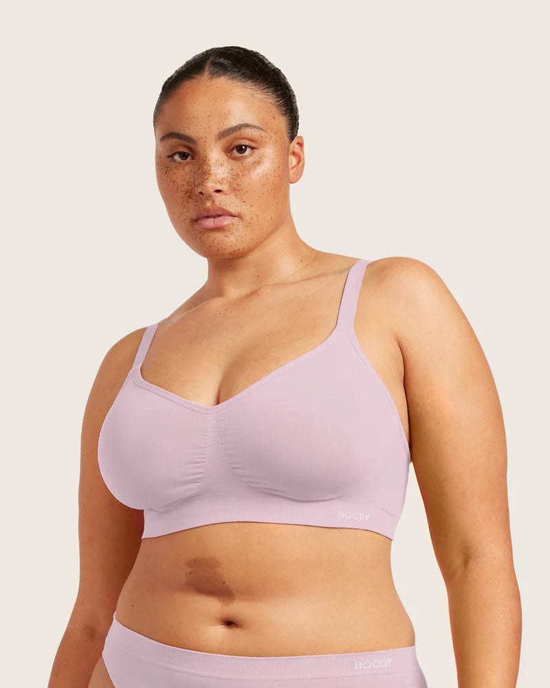 Wireless Full Bust T-Shirt Bra in Orchid
