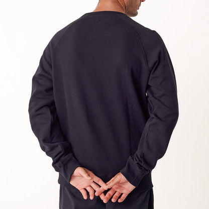 Boxed Future Pullover Crew in Black