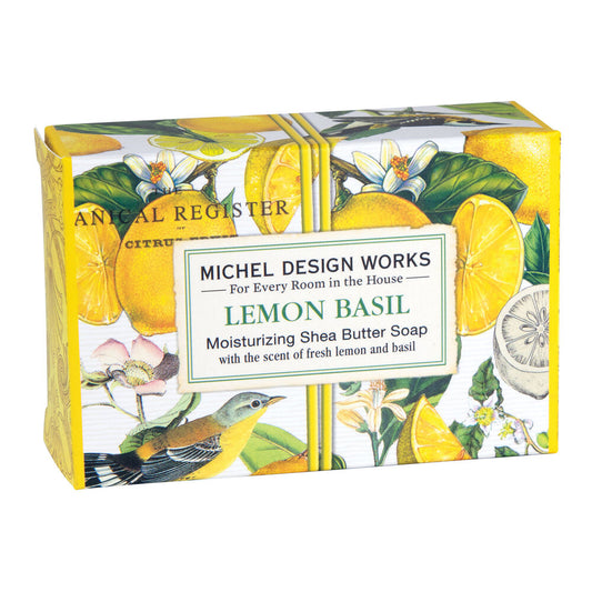 Lemon Basil Boxed Single Soap