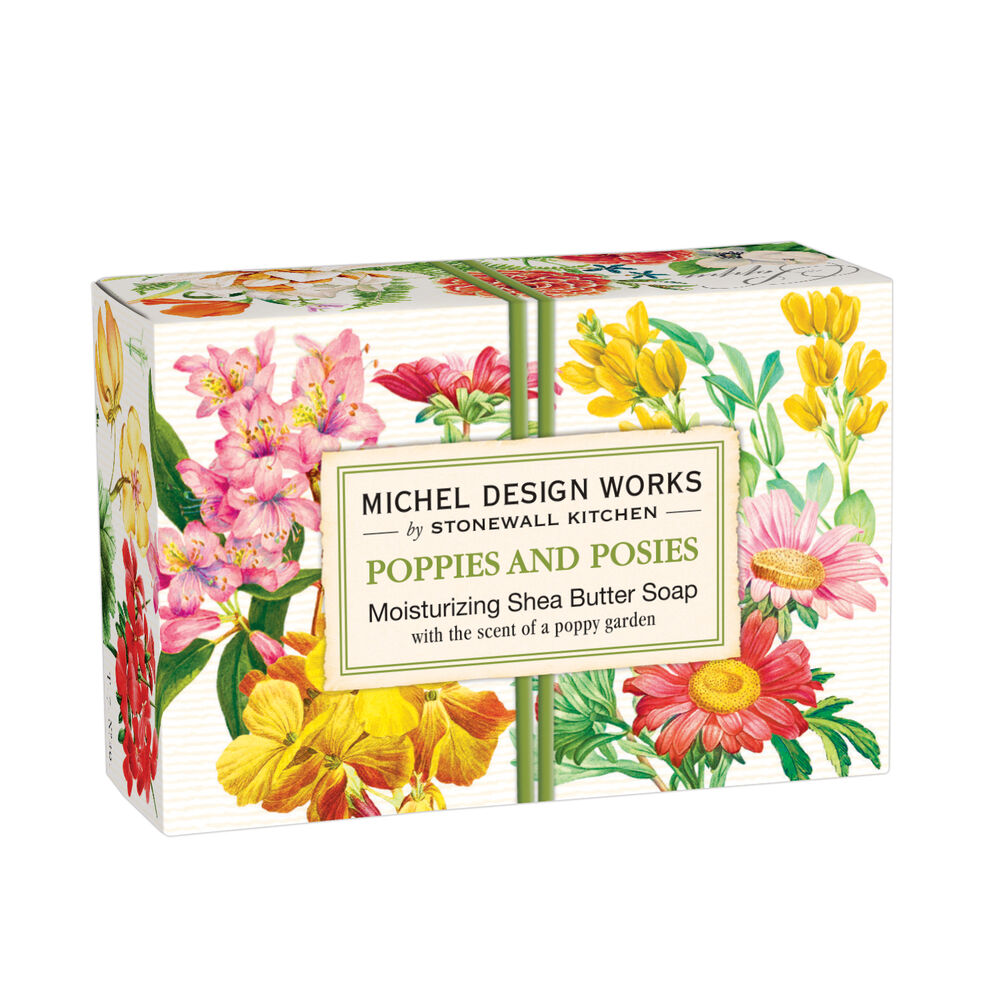 Poppies & Posies Boxed Single Soap