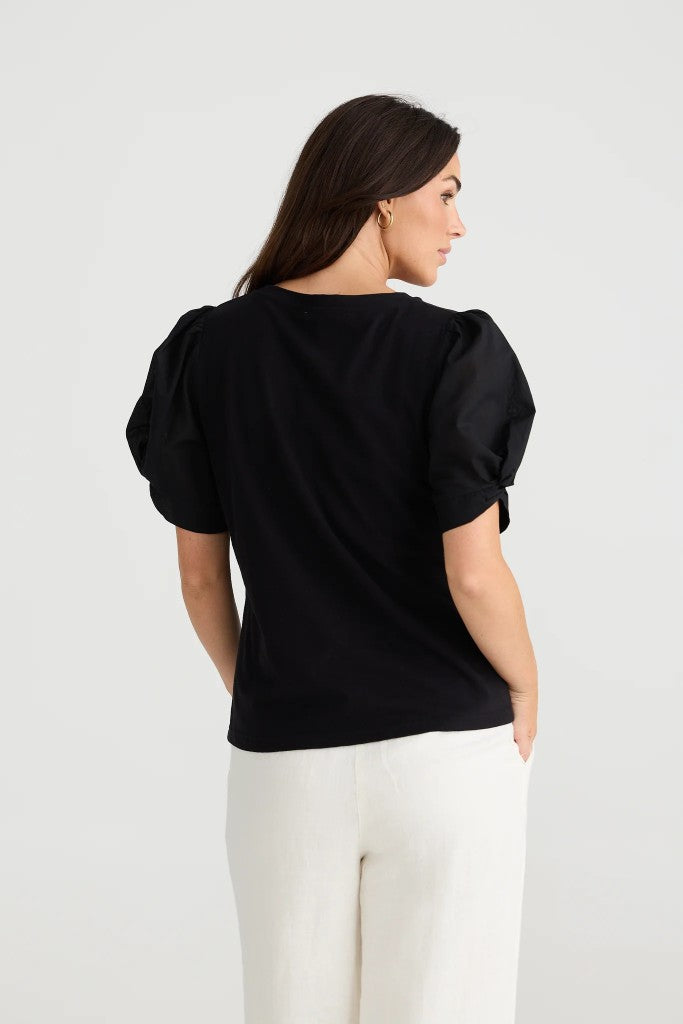 Abigail Tee in Black