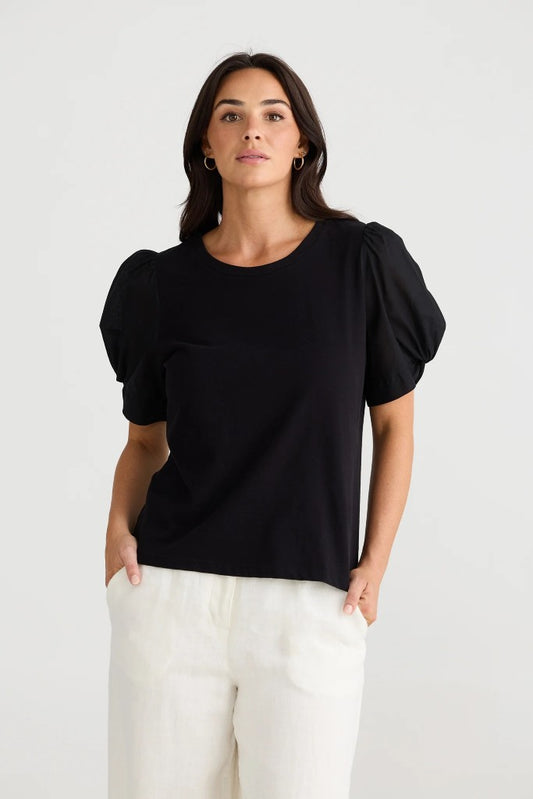Abigail Tee in Black