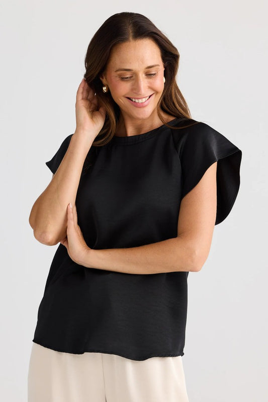 Boulevard Top in Black