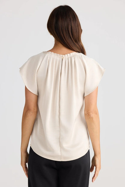 Boulevard Top in Oyster
