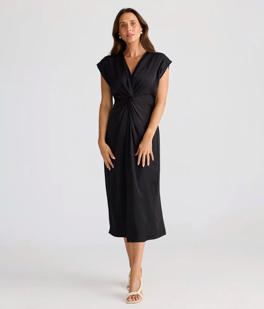 Lorenzo Dress in Black