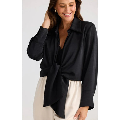 Soprano Overshirt in Black
