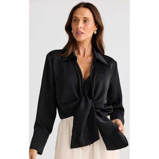 Soprano Overshirt in Black