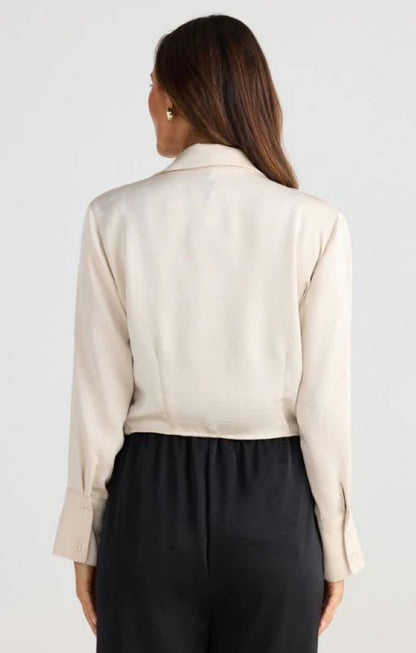 Soprano Overshirt in Oyster