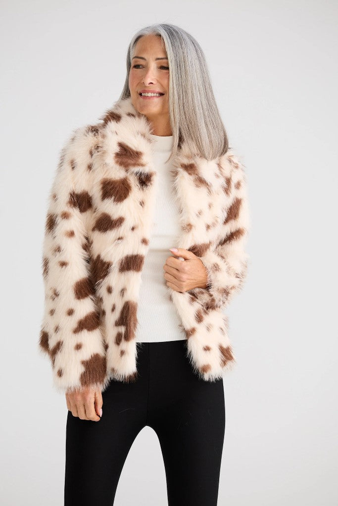 Steinway Jacket in Cow