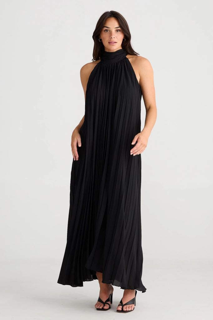 Runway Maxi Dress in Black