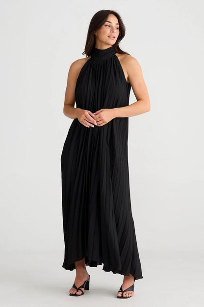 Runway Maxi Dress in Black