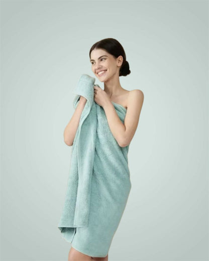 Ultima Bath Sheet in Duck Egg