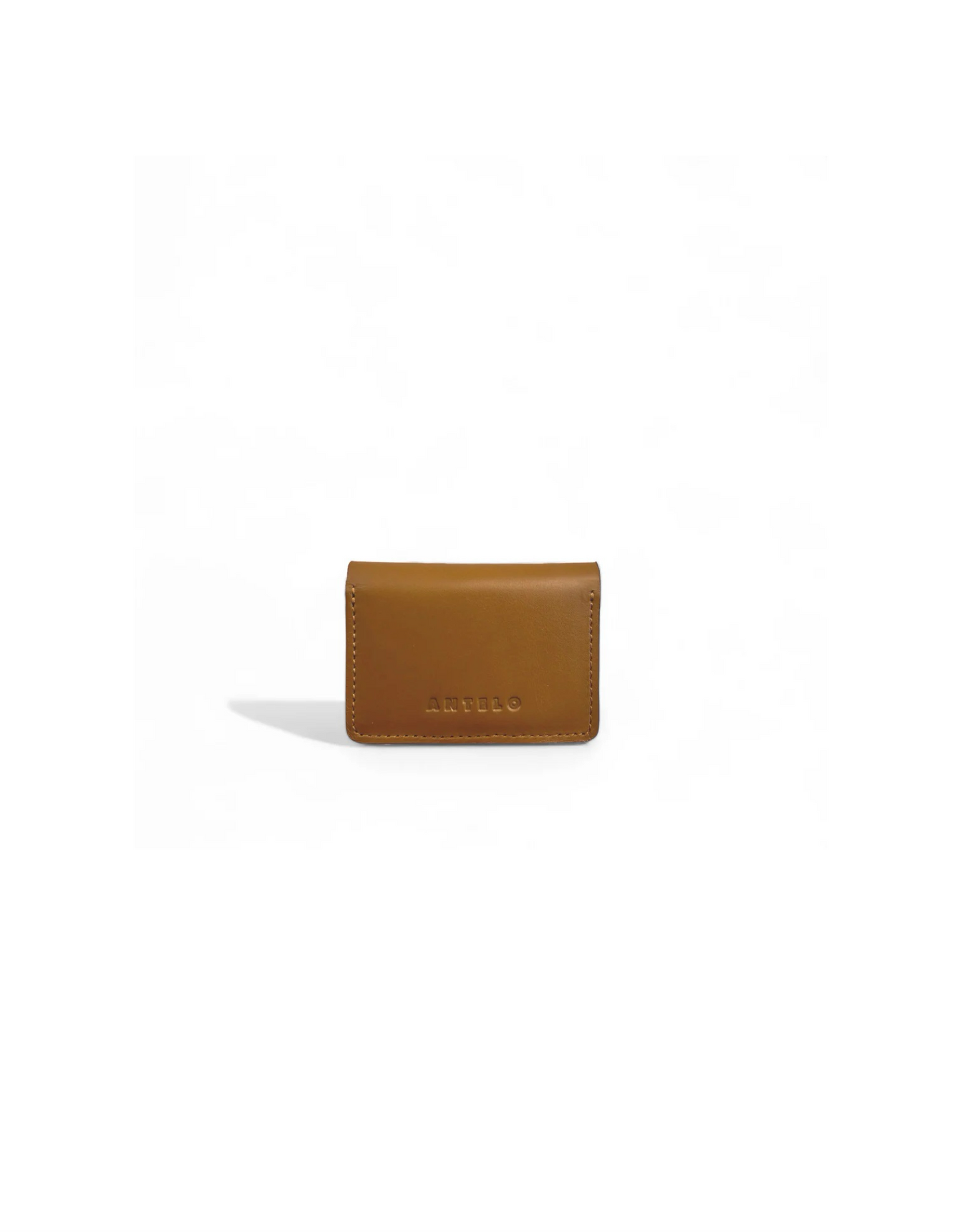 Ozzie Leather Card Wallet in Cider