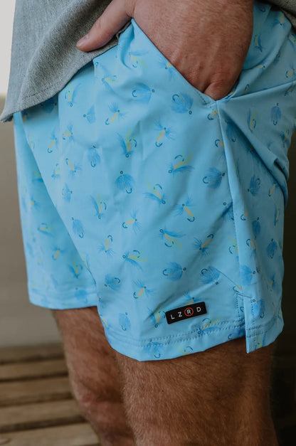 Cruiser Elasticated Boardshort in Flying Fish