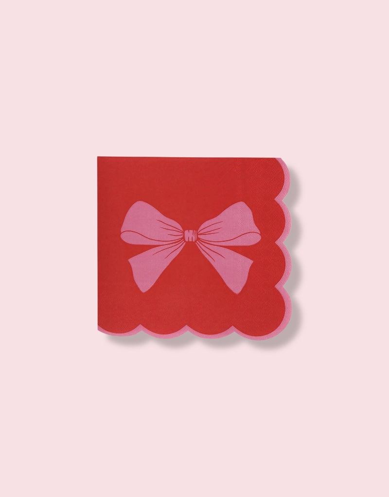 Bow Ho Ho - 3ply Serviettes