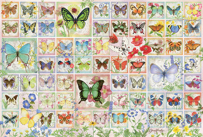 'Butterflies and Blossoms' 2000 Piece Puzzle